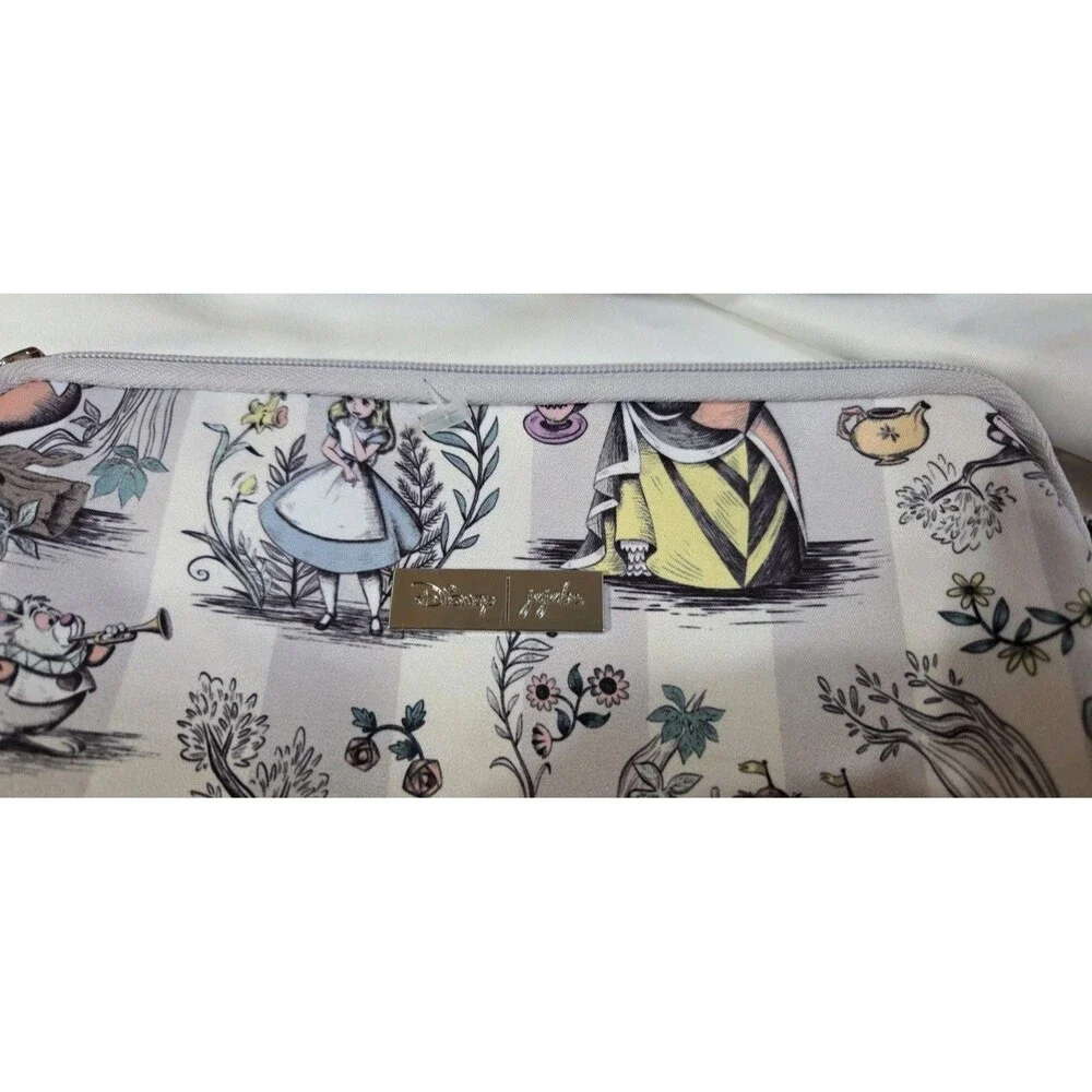 Jujube X Disney Its Mad Mad World Be Quick With Wristlet W/Zip Up Bag Lot Of 2